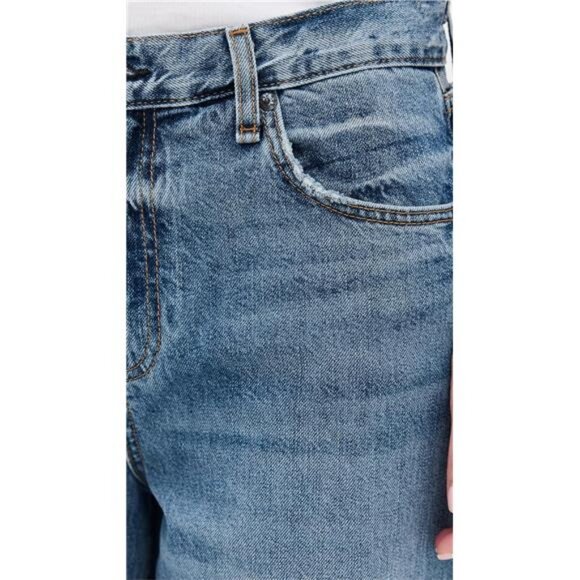 ASKK NY Carribean Jeans Venice High Wide Leg West Village Girl Off Duty Grunge - Picture 6 of 7